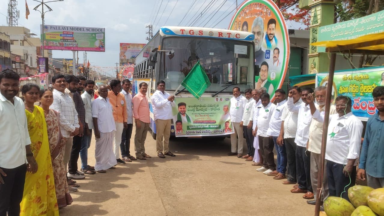 అంతర్జాతీయ సమీకృత ఫ్రూట్ మార్కెట్ ప్రారంభోత్సవానికి రైతుల తరలింపు
